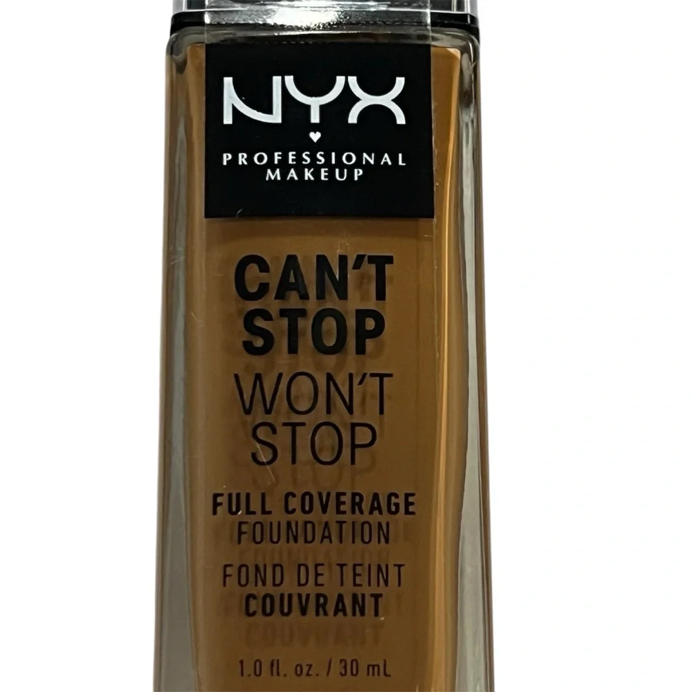 NYX PROFESSIONAL MAKEUP 18 Deep Sable Can't Stop Won't Stop Foundation 1oz